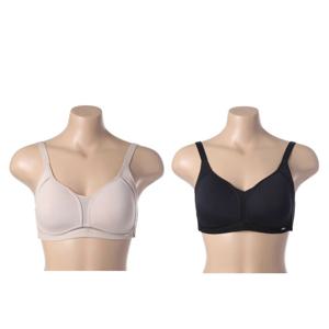 [비비안(언더웨어)]처지지않게 감싸주는 탄력 노와이어 기능성 스포츠브라 BR387A
