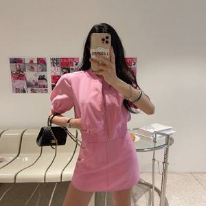 [다바걸][D&B made] 도로시집업투피스