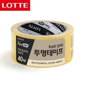 [도토로]롯데 이지온 투명테이프/포장용 테이프 박스테이프