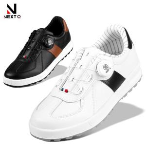 [클라우스]넥스트큐 컴포트 다이얼락 소가죽 남성 골프화 MP1035