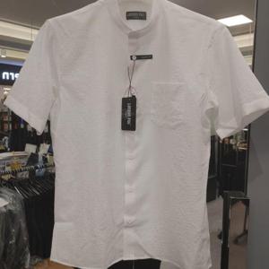 런던포그 HC08 차이나카라  반팔  셔츠 loa3a553