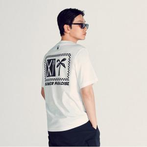 [스파이더] 남성 그래픽 반팔 티셔츠 SPJMCNRS335MBLK