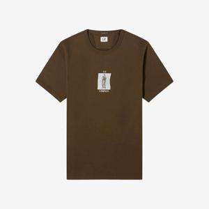 시피컴퍼니 반팔 티셔츠 카키 남성 16CMTS163A 006203W 683