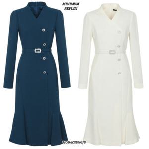 [미니멈]MD 브이넥 랩 플레어원피스  MD MWDAWO9280_CJ