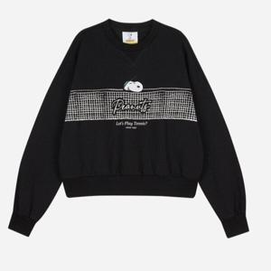 [클라이드앤]테니스 맨투맨 티FOATS671FA_JK