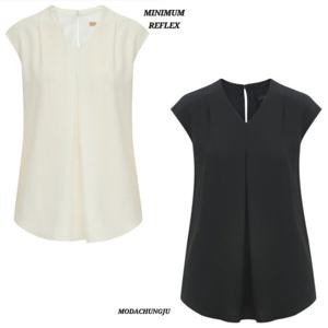 [미니멈]MD 브이넥 민소매 블라우스 MD MYBGWB4140 M_CJ