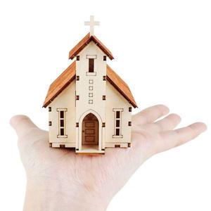 영공방 미니 웨스턴 교회 YM577