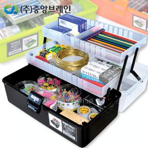 CA941 정리함/다용도보관함/화구박스/약상자/소품함/부품함/공구함/악세사리통/공구박스/구급함/중앙브레인