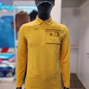 [디즈니골프]DN8MTS009 가을 캐릭터 카라 티셔츠