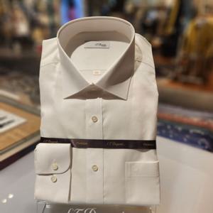 듀퐁셔츠 SE2FM11LS501SWH  비지니스 라인 순면 이태리수입 고가 이월상품 일반 핏 셔츠 (선물추천)