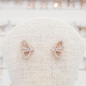 볼라레 세이브존01 나비귀걸이 큐빅 스카시 spe542