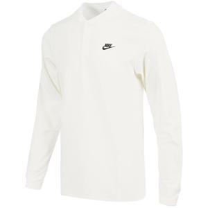 [정품] 나이키 클럽 헨리 버튼 긴팔 티 (FZ6631-133)