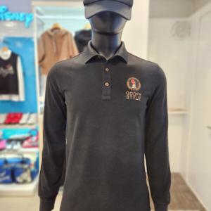 [디즈니골프]DO8MTS005 남성 가을 소매 시보리 티셔츠