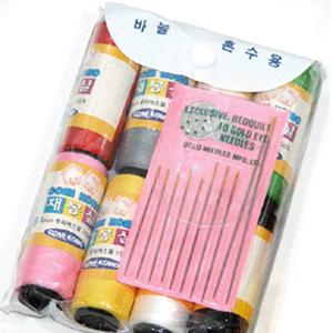 한양산업 혼수용바늘 실8호 반짇고리 바늘쌈지 바늘