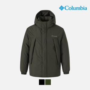 [컬럼비아] 유니 후드 윈드 스톱 패딩_카키 (C54-YUD309)