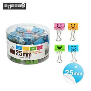 모닝글로리 200 스마일 더블클립 25mm X 48ea