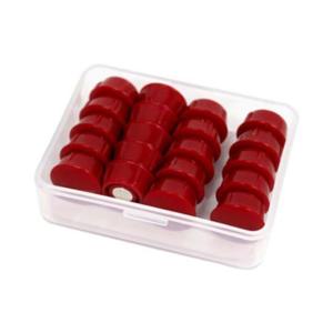 마그피아 초강력 칼라원형자석 미니 적색 MFMH-15-2