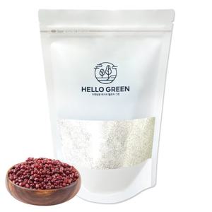 헬로우그린 국내산 볶은 팥 분말 가루 500g(팩)