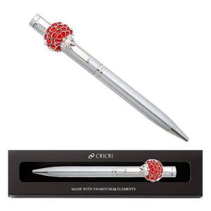 크리스탈 제작 고급 카네이션 진주 볼펜 선물
