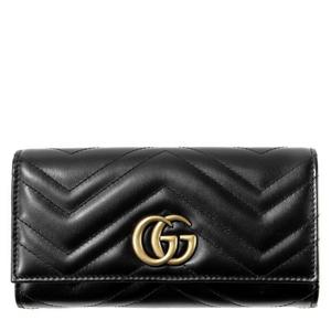 [구찌] 24FW (443436 DTD1T 1000) 여성 GG마몬트 장지갑