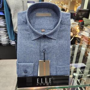 엘르옴므 sh06 엘르옴므 남성셔츠 기모미니체크EBDFR0155 EBDFR0155
