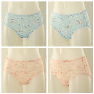[와코루]면100% 잔잔한 꽃 프린트 부인군팬티[WPT4350 BU LB]