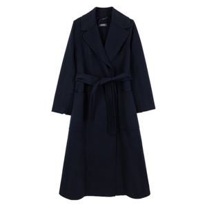 막스마라 파올로레 여성 벨티드 코트 블루 2429016151600 012