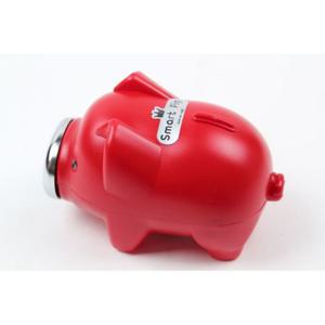 스마트 돼지저금통 레드 대 저금 통 동전 저축 동전