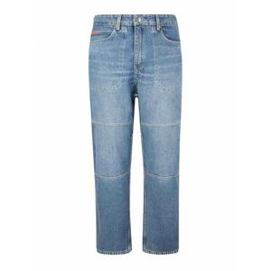 [MARTINE ROSE] 라프리마 남성 부츠컷 리버시블 카모 진 234WD04502BLU Blue /8