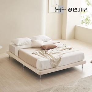 장인가구 도우 부클레 패브릭 무헤드 저상형 호텔 침대 Q+7존포켓+다릿발