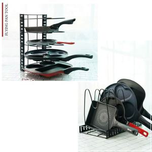 라이프토템 와이어형 후라이팬 정리대 간격조절가능