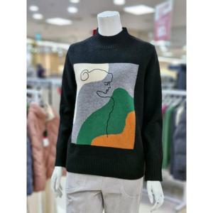 화이트호스 세이브존05 겨울 나염 반폴라 티셔츠 A44420BK