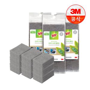 [3M]일회용 원데이 그린수세미 플러스 강력세척 리필 30입 3개(총 90입)