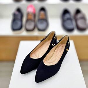 [탠디]골드 장식 메리제인 여성 구두 2cm굽 블랙 124215_DG