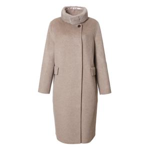 [요하넥스]캐시미어 밍크카라 코트 J4D1C02