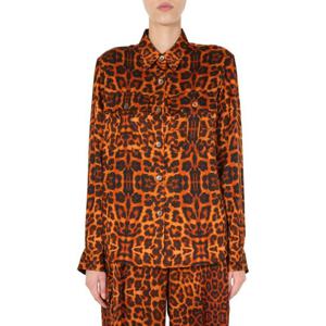 드리스반노튼 CAFFY 애니멀 프린트 패턴 셔츠 10704 9162701