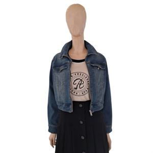 [숲]크랍 집업 데님 자켓 SB3DJ30