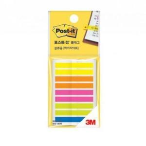 3M 포스트잇 하일라이트플래그 683T-9KE(20장 9색) 메모지