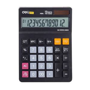DELI 계산기 EM01420BK 블랙(규격 179X1
