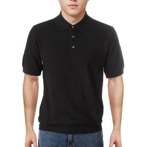 [레노마캐주얼]SS 레노마 봄여름 깔끔한디자인 블랙 반팔카라티셔츠 RRBIKT92ADG