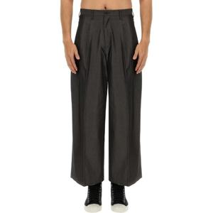 아이(A E) 플리츠 와이드 렉 테일러드 팬츠 OT725 BCHARCOAL