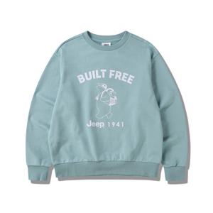 [지프]JQ1TSU894 민트 25년 남녀공용 BUILT FREE 베어 루즈핏 맨