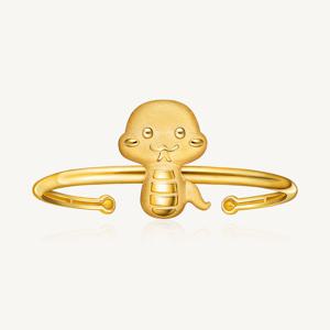 수앤진골드 뱀 돌팔찌 24K 순금 7.5g