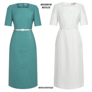 [미니멈]MD 스퀘어넥 심플 원피스 MD MXBAWO4350_CJ