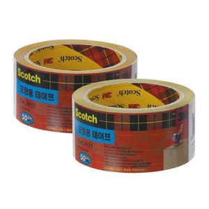테이프 스카치 포장용테이프 3615-1 갈색 48mmx50M 3M