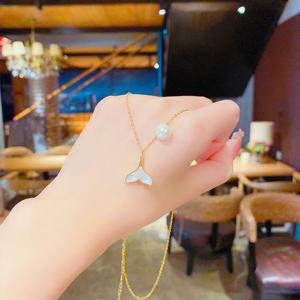 행운의 꼬리팬던트 써지컬스틸 목걸이 3종