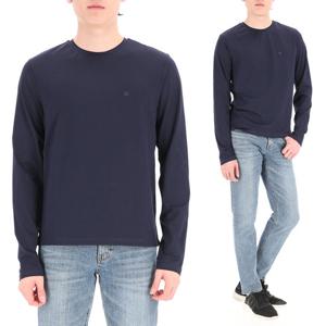 페이스 패치 CL0311 885 NAVY 아크네 스튜디오 긴팔 티셔츠