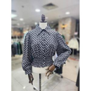 스테파니 세이브존08 밑단 셔링 블라우스 A25SH5120