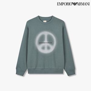 [엠포리오 아르마니]남성 컬렉션 프린트 드롭 숄더 맨투맨(A515126078)