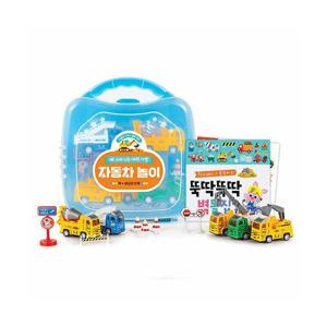 소리 나는 애착 가방 자동차 놀이